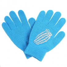 Перчатки сноубордические Grenade Gloves Crypt Blue/Gray голубой ( ID 1106758 )