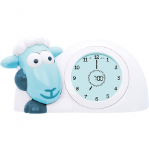 Купить часы-будильник для тренировки сна ягнёнок сэм (sam) zazu. синий. 2+. арт. za-sam-02 ( id 4204698 )