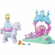 Купить игровой набор disney princess принцесса золушка и пони 7.5 см ( id 8871715 )