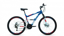 Купить велосипед двухколесный altair mtb fs 26 2.0 disc рост 18" 2021 rbkt1f16e019 