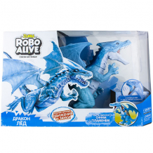 Купить zuru roboalive t16646 игрушка интерактивная &quot;робо-дракон лёд&quot;