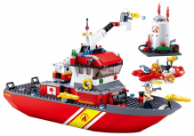 Купить конструктор sluban пожарный корабль (429 деталей) m38-b0630