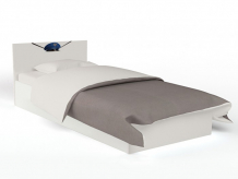 Купить подростковая кровать abc-king police с подъёмный механизмом 190x120 см pc-1002-120
