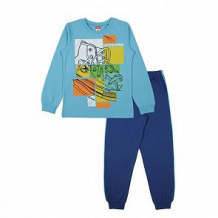 Купить пижама джемпер/брюки cherubino, цвет: голубой ( id 11363116 )