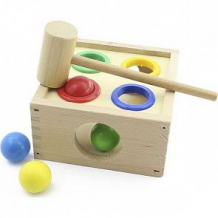 Купить игрушка-стучалка мир деревянных игрушек шарики 15 см ( id 2637575 )