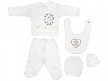 Купить bebitof baby подарочный набор для новорожденного (5 предметов) bbtf-866 bbtf-866