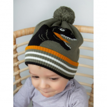 Купить linas baby шапка шерстяная утепленная динозавр 