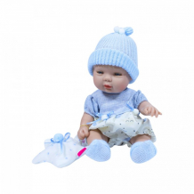 Купить berjuan s.l. кукла baby smile в голубом платье 30 см 491br