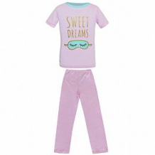 Купить пижама джемпер/брюки котмаркот, цвет: розовый ( id 11563462 )