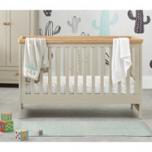 Купить кроватка mothercare lulworth 140×70 см, серый mothercare 2607243