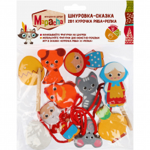 Купить шнуровка-сказка 2 в 1 mapacha "курочка ряба + репка" ( id 14312740 )