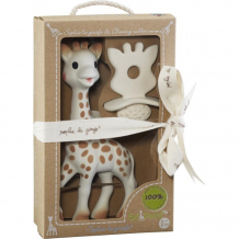 Купить развивающая игрушка sophie la girafe (vulli) жирафик софи с прорезывателем из каучука 616624 616624