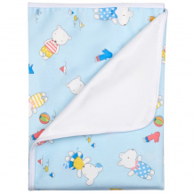 Купить пеленка multi-diapers непромокаемая тёплая мишки 60х90 см 