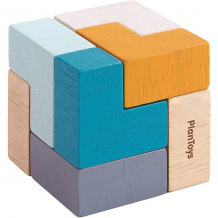 Купить головоломка plan toys "3d пазл – куб" ( id 11077168 )
