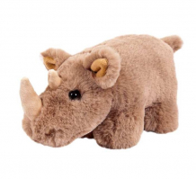 Купить мягкая игрушка abtoys в дикой природе носорог 18 см m5046