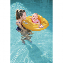 Купить круг для плавания с сиденьем и спинкой swim safe, ступень a, bestway ( id 4051655 )