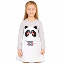 Купить платье апрель панда, цвет: белый/серый ( id 12520552 )