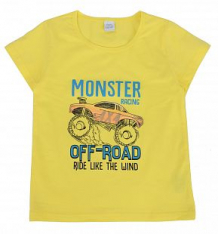 Купить футболка fun time, цвет: желтый ( id 10381310 )