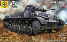 Купить моделист модель немецкий танк т-ii 1:72 307244