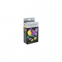 Купить 3d головоломка crystal puzzle бабочка ( id 12659142 )