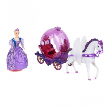 Купить zhorya карета с лошадью и куклой zyb-b2435-1 zyb-b2435-1