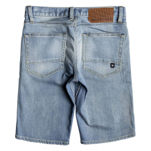 Купить шорты джинсовые детские dc worker straight light indigo bleach синий ( id 1198589 )