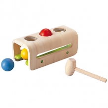 Купить plan toys 5348 доска с молоточком и шариками ( id 2035262 )