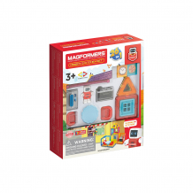 Купить магнитный конструктор magformers minibot's kitchen set, 33 элемента ( id 12821491 )