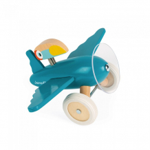 Купить каталка-игрушка janod самолет для малышей диего j04489