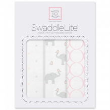 Купить пеленка swaddledesigns swaddlelite elephant/chickies комплект 3 шт. sd-478