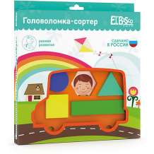 Купить головоломка-сортер el`basco toys "автобус" ( id 8865088 )