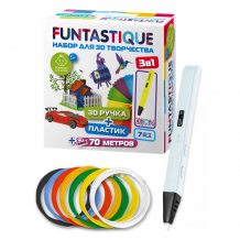 Купить funtastique набор: 3d-ручка xeon и pla-пластик 7 цветов rp800a