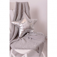 Купить плед bizzi growin одеяло silver sparkle 100х75 см 