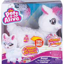 Купить интерактивная игрушка zuru pets alive "танцующая лама", звук ( id 12505315 )