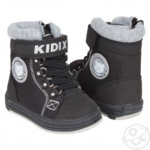 Купить ботинки kidix, цвет: черный ( id 10843676 )