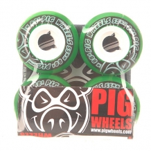 Купить колеса для скейтборда для скейтборда pig street cruisers new green/black 88a 55 mm зеленый,черный ( id 1150844 )