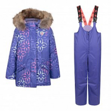 Купить комплект куртка/полукомбинезон stella's kids gotika, цвет: фиолетовый ( id 11261738 )