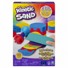 Купить kinetic sand кинетический песок набор радуга 6053691