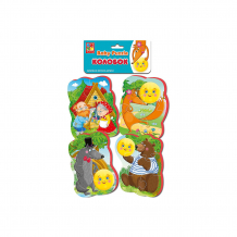 Купить мягкие пазлы vladi toys "baby puzzle" сказки колобок ( id 8864952 )