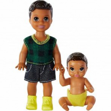 Купить кукла barbie братья и сестры с малышом в желтом подгузнике ( id 10801436 )