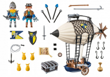 Купить playmobil игровой набор дирижабль рыцарей новельмор 70642