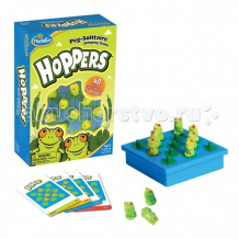 Купить thinkfun настольная игра лягушки-непоседы hoppers от 5 лет 6703-ru 6703-ru