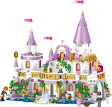Купить конструктор zhegao замок принцессы (731 деталь) ql1106