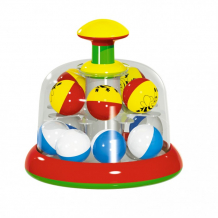Купить развивающая игрушка стеллар юла-карусель с шариками 01322
