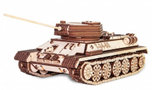 Купить eco wood art механическая модель танк т-34 ewat34