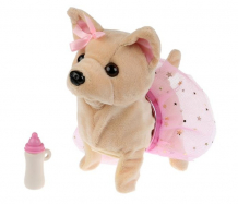Купить интерактивная игрушка мой питомец щенок аврора с бутылочкой 16 см jx-2465