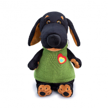 Купить мягкая игрушка budi basa собака ваксон в жилете с сердечком, 25 см ( id 14080198 )