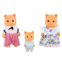 Купить набор фигурок mimi stories семья котов (3 фигурки) 8 см ( id 9575598 )
