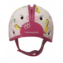 Купить safeheadbaby мягкая шапка-шлем для защиты головы жираф 12081