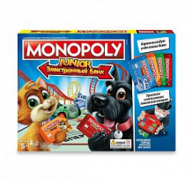 Купить настольная игра monopoly монополия джуниор с картами ( id 8034091 )